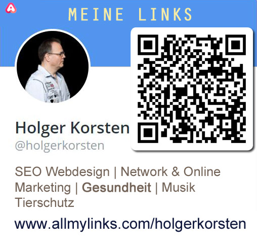 QR Profil Bild Holger Korsten AllMyLinks GESUNDHEIT